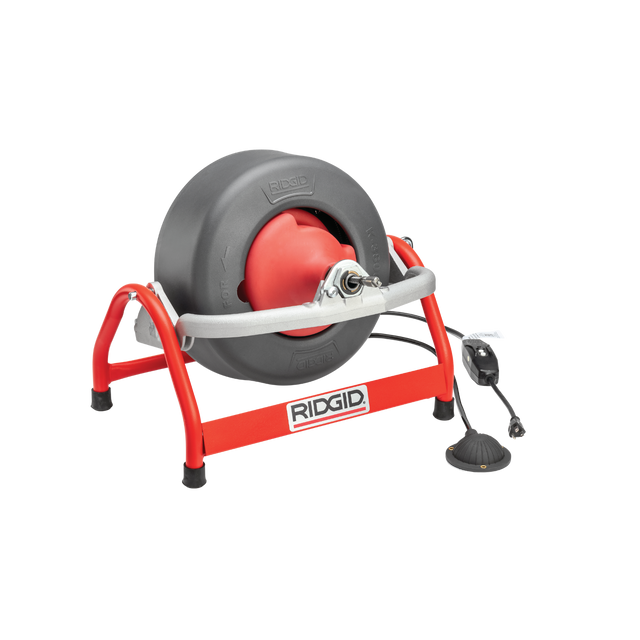 RIDGID 53107 K-3800 Drum Machine with Gloves RIDGID