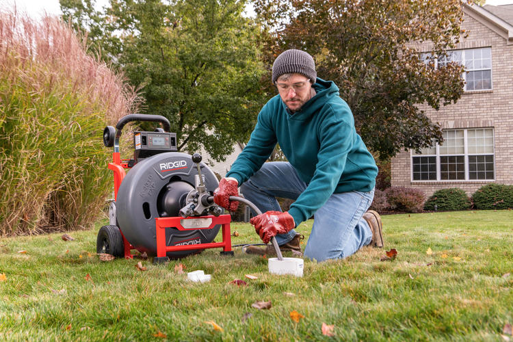 RIDGID 73073 K-4310 FXP 5/8" Drum Machine with FXP Battery-8.0 Ah (Qty-2) & Charger RIDGID