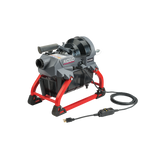 RIDGID K-5208 Sectional Machine Front Left with GFI