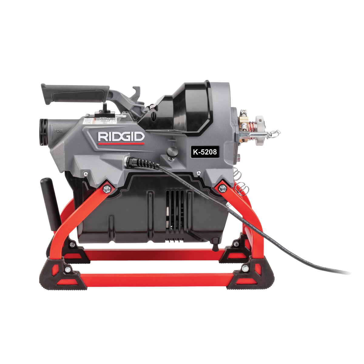 RIDGID K-5208 Sectional Machine Left Side