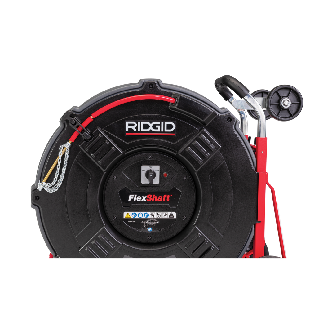 RIDGID 66593 FlexShaft K9-306 NA 3"-6" (75 mm - 150 mm) Pipes Includes: 3/8" by 125' (10 mm x 38 m) cable and kit RIDGID
