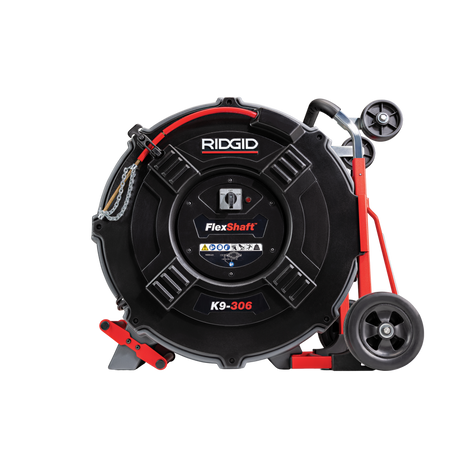 RIDGID 66593 FlexShaft K9-306 NA 3"-6" (75 mm - 150 mm) Pipes Includes: 3/8" by 125' (10 mm x 38 m) cable and kit RIDGID