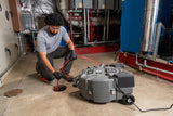 RIDGID 79773 KM-1004 FlexShaft Milling Machine Domestic (1 1/4in (32mm) - 4in (100mm)) with Batteries Charger RIDGID