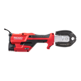 RIDGID 72543 RP 115 Mini Press Tool with Battery Kit & PureFlow Jaws (1/2”–3/4”) RIDGID