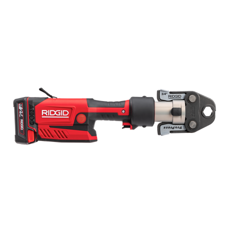 RIDGID 67178 RP 351 Press Tool with Battery Kit & ProPress Jaws (1/2"-2") RIDGID