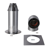 Rheem RTG20291-1 Horizontal Vent-Cone Termination Kit (2 in. x 6 in. Wall) Rheem