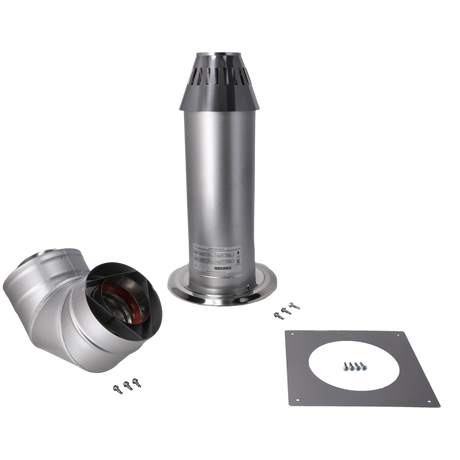 Rheem RTG20292-1 Horizontal Vent-Cone Termination Kit (2 in. x 8 in. Wall) Rheem