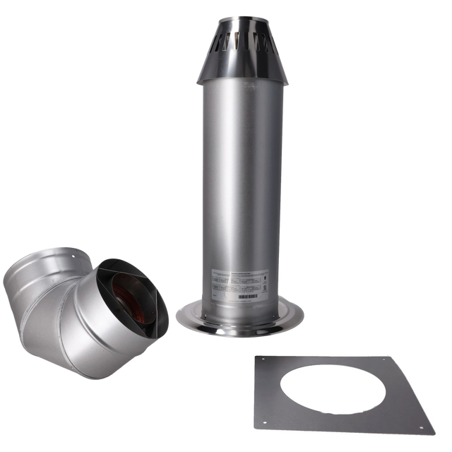 Rheem RTG20293-1 Horizontal Vent-Cone Termination Kit (2 in. x 10 in. Wall) Rheem