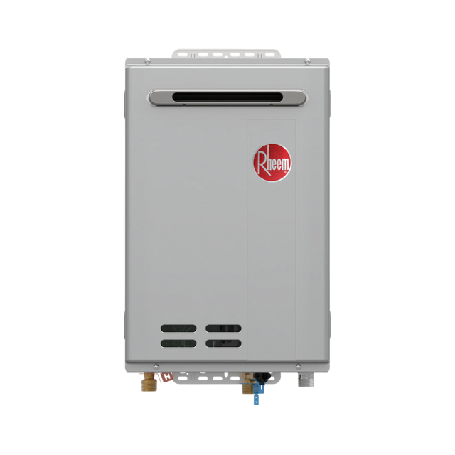 Rheem RTG-84XLP-3 High-Efficiency Non-Condensing Outdoor Tankless Gas Water Heater Rheem