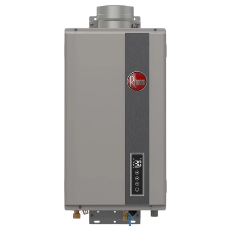 Rheem RTG-95DVELN-3 High-Efficiency Non-Condensing Indoor Natural Gas Tankless Water Heater with Wi-Fi Rheem