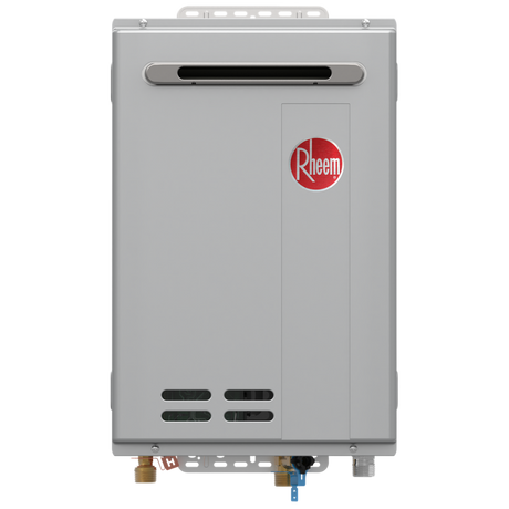 Rheem RTG-95XELN-3 High-Efficiency Non-Condensing Outdoor Natural Gas Tankless Water Heater with Wi-Fi Rheem