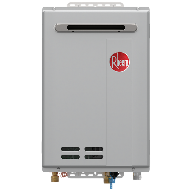 Rheem RTG-95XELN-3 High-Efficiency Non-Condensing Outdoor Natural Gas Tankless Water Heater with Wi-Fi Rheem