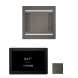 ThermaSol WH14STP15S Wellness Steam Package - HydroVive 14 Rainhead + ThermaTouch2 15" Control + SteamVection Square Steam Head ThermaSol