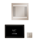 ThermaSol WH14STP15S Wellness Steam Package - HydroVive 14 Rainhead + ThermaTouch2 15" Control + SteamVection Square Steam Head ThermaSol