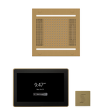 ThermaSol WH14STP15S Wellness Steam Package - HydroVive 14 Rainhead + ThermaTouch2 15" Control + SteamVection Square Steam Head ThermaSol