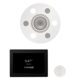 ThermaSol WSTP15R Wellness Steam Package - Serenity Advanced Round Rainhead + ThermaTouch2 15" Control + SteamVection Round Steam Head ThermaSol