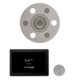 ThermaSol WSTP15R Wellness Steam Package - Serenity Advanced Round Rainhead + ThermaTouch2 15" Control + SteamVection Round Steam Head ThermaSol