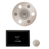 ThermaSol WSTP15R Wellness Steam Package - Serenity Advanced Round Rainhead + ThermaTouch2 15" Control + SteamVection Round Steam Head ThermaSol