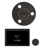 ThermaSol WSTP15R Wellness Steam Package - Serenity Advanced Round Rainhead + ThermaTouch2 15" Control + SteamVection Round Steam Head ThermaSol
