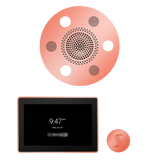 ThermaSol WSTP15R Wellness Steam Package - Serenity Advanced Round Rainhead + ThermaTouch2 15" Control + SteamVection Round Steam Head ThermaSol