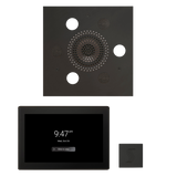 ThermaSol WSTP15S Wellness Steam Package - Serenity Advanced Square Rainhead + ThermaTouch2 15" Control + SteamVection Square Steam Head ThermaSol