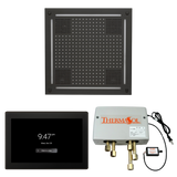 ThermaSol WHSP15S Wellness Shower Package - HydroVive 18 Rainhead + ThermaTouch2 15" Control + Digital Shower Valve PlumbersCrib.com