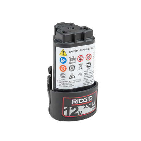 RIDGID 55183 12V Advanced Lithium 2.5Ah Battery RIDGID