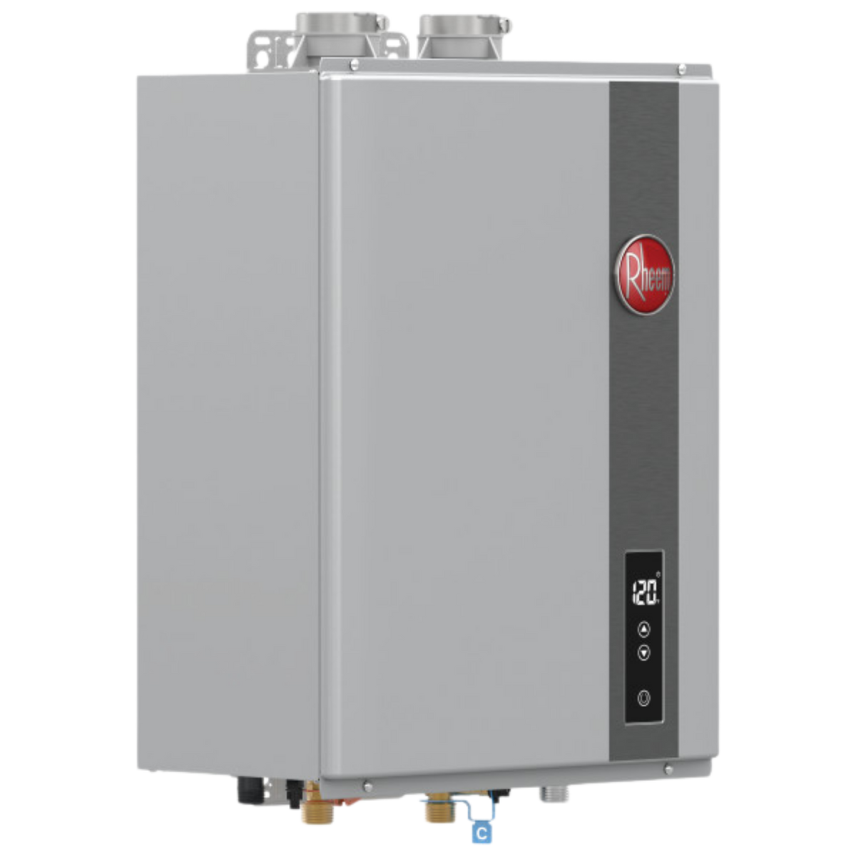 Rheem RTGH-68DVLN-3 Super High-Efficiency Condensing Indoor Natural Gas Tankless Water Heater Rheem