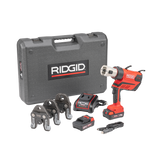 RIDGID 67058 RP-350 Battery Press Tool Kit with ProPress Jaws (1/2"-1") RIDGID