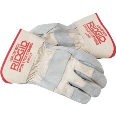 RIDGID 41937 Leather Drain Cleaning Gloves RIDGID