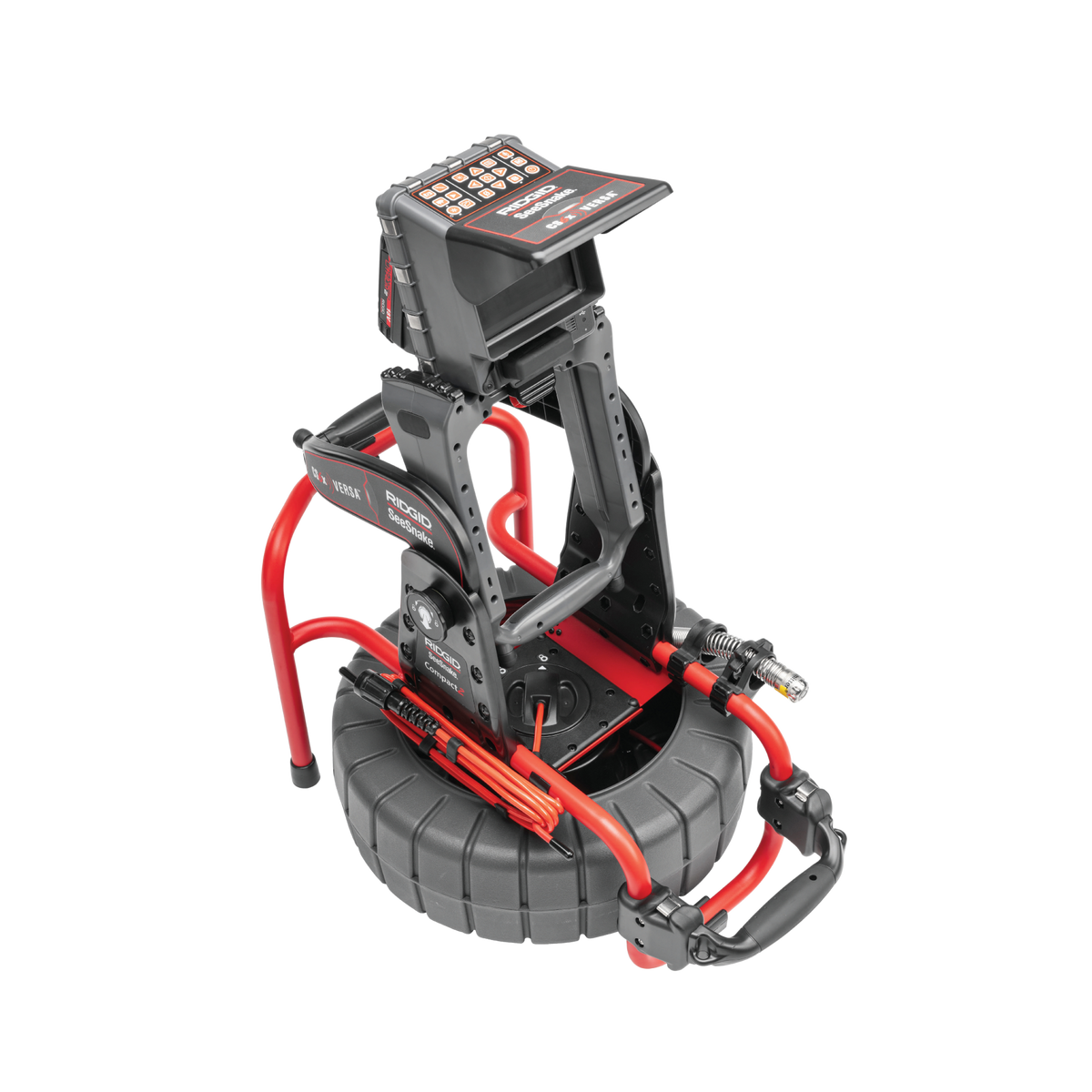 RIDGID 65103 Seesnake Compact2 with VERSA Monitor, Battery, and Charger RIDGID