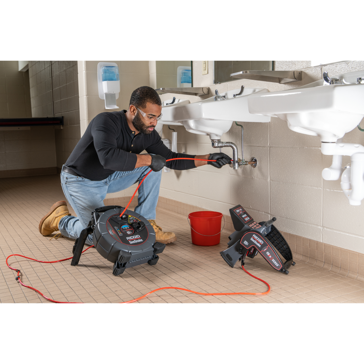 RIDGID 70023 SeeSnake microDRAIN APX with TruSense RIDGID