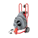 RIDGID 42012 K-750 Drum Machine with One Pair of Gloves, AUTOFEED, Standard 5/8" Tool Set, and: C-27, 75' x 5/8" Cable RIDGID