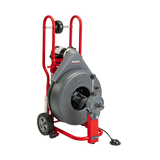 RIDGID 42012 K-750 Drum Machine with One Pair of Gloves, AUTOFEED, Standard 5/8" Tool Set, and: C-27, 75' x 5/8" Cable RIDGID