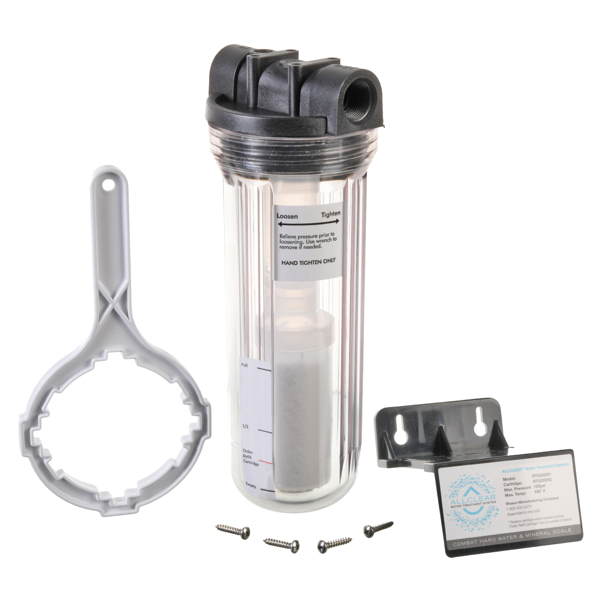 Rheem RTG20251 All Clear Water Treatment System Rheem