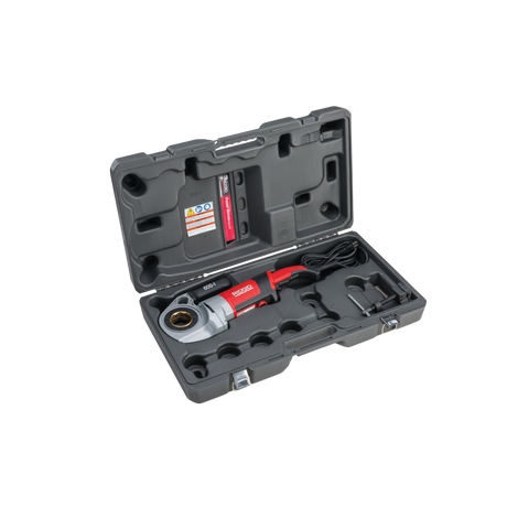 RIDGID 44913 600-I Power Drive Threader with Case and Support Arm RIDGID