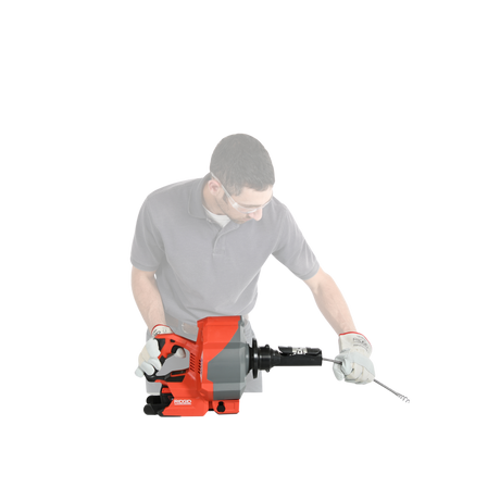 RIDGID 78053 K-46 Cordless SinkSnake with 5/16"x25' IC Cable, 18V 2.5Ah Battery and Charger RIDGID