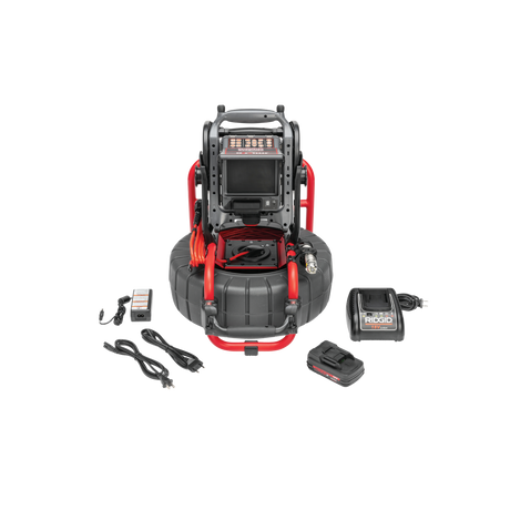RIDGID 65103 Seesnake Compact2 with VERSA Monitor, Battery, and Charger RIDGID