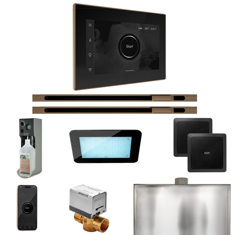 Mr. Steam XDream Max Steam Shower Control Package with iSteamX Control and Linear Steamhead Mr. Steam
