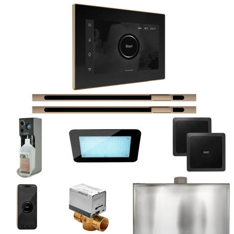 Mr. Steam XDream Max Steam Shower Control Package with iSteamX Control and Linear Steamhead Mr. Steam