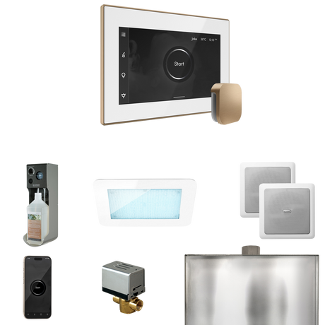 Mr. Steam XDream Steam Shower Control Package with iSteamX Control and Steamhead Mr. Steam