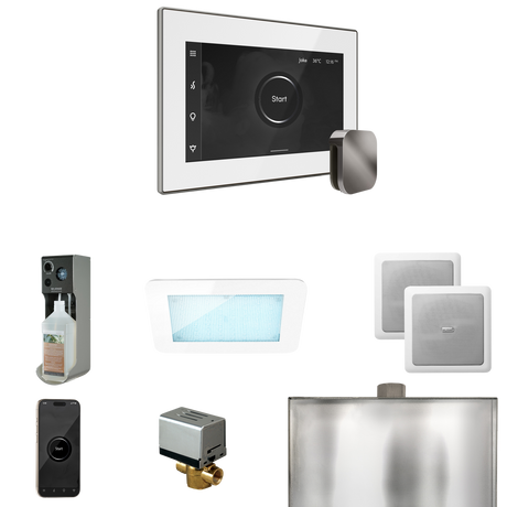Mr. Steam XDream Steam Shower Control Package with iSteamX Control and Steamhead Mr. Steam