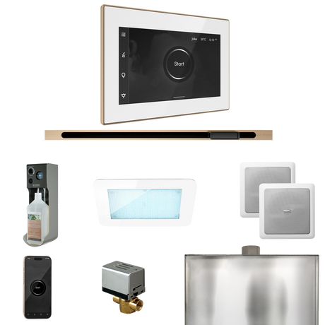 Mr. Steam XDream Steam Shower Control Package with iSteamX Control and Linear Steamhead Mr. Steam