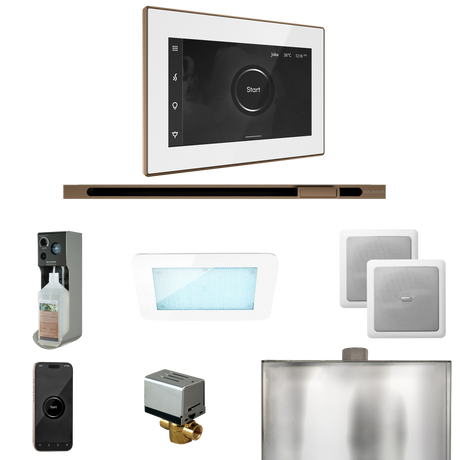 Mr. Steam XDream Steam Shower Control Package with iSteamX Control and Linear Steamhead Mr. Steam