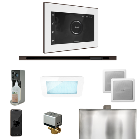 Mr. Steam XDream Steam Shower Control Package with iSteamX Control and Linear Steamhead Mr. Steam