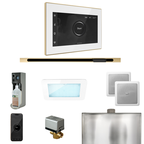 Mr. Steam XDream Steam Shower Control Package with iSteamX Control and Linear Steamhead Mr. Steam