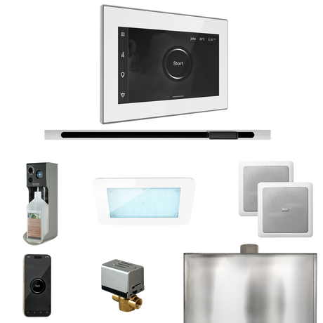 Mr. Steam XDream Steam Shower Control Package with iSteamX Control and Linear Steamhead Mr. Steam