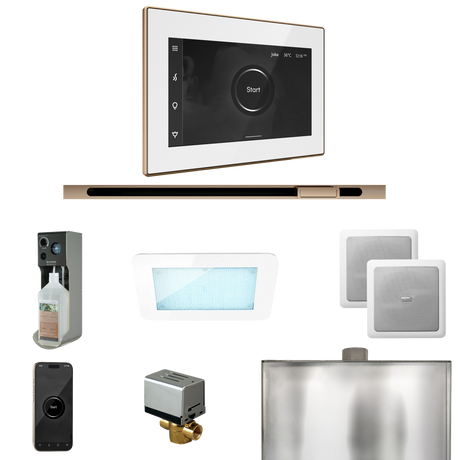 Mr. Steam XDream Steam Shower Control Package with iSteamX Control and Linear Steamhead Mr. Steam