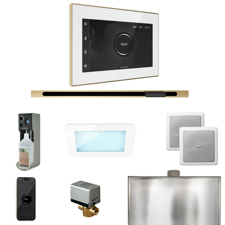 Mr. Steam XDream Steam Shower Control Package with iSteamX Control and Linear Steamhead Mr. Steam