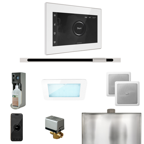 Mr. Steam XDream Steam Shower Control Package with iSteamX Control and Linear Steamhead Mr. Steam